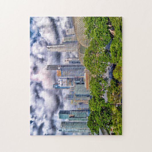 Singapore Skyscrapers . Legpuzzel (Verticaal)