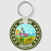 Singapore Sleutelhanger (Achterkant)