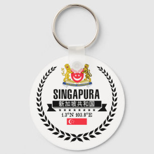 Singapore Sleutelhanger