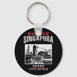 Singapore Sleutelhanger