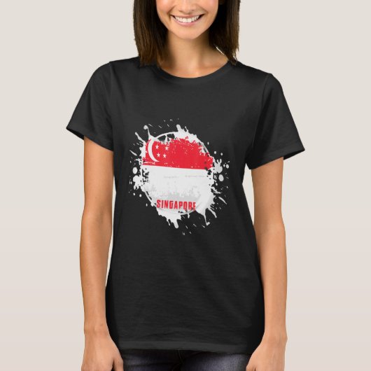 Singapore Splash T-shirt (Voorkant)