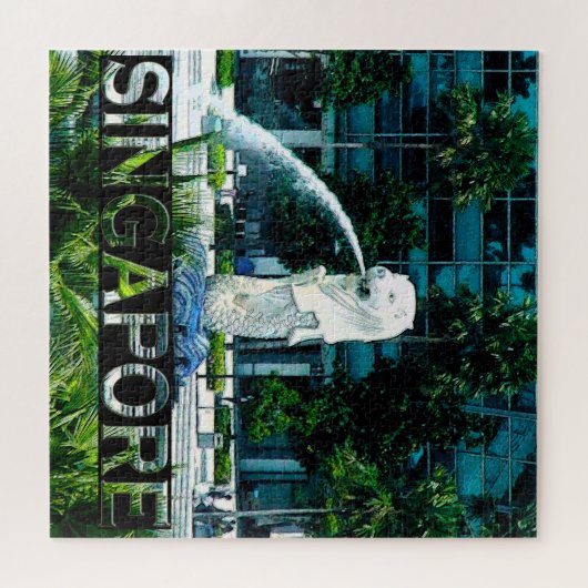 Singapore Square Puzzle Legpuzzel (Horizontaal)