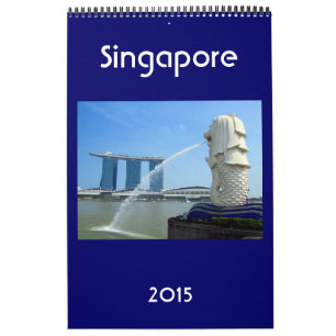 singapore - stad 2015 kalender