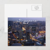 singapore - stad briefkaart (Voorkant / Achterkant)