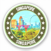 Singapore Sticker (Voorkant)