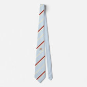 Singapore strepen vlag stropdas (Voorkant)