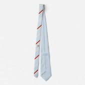 Singapore strepen vlag stropdas (Achterkant)