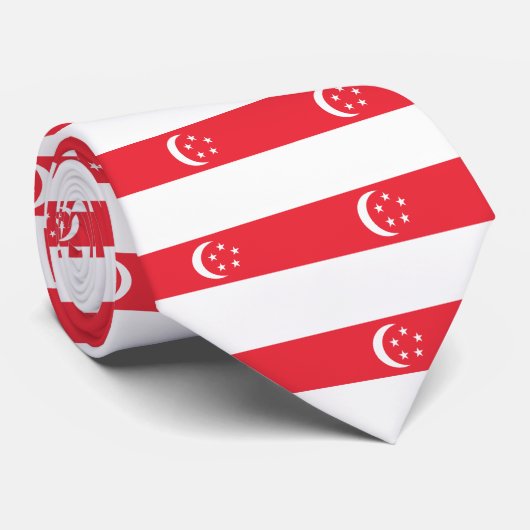 singapore stropdas (Opgerold)