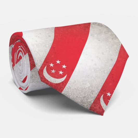 Singapore Stropdas (Opgerold)