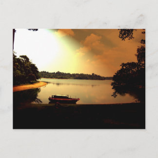 Singapore Sunset Briefkaart