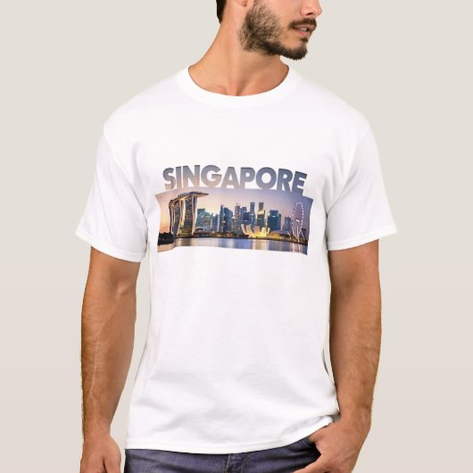 SINGAPORE T-SHIRT (Voorkant)