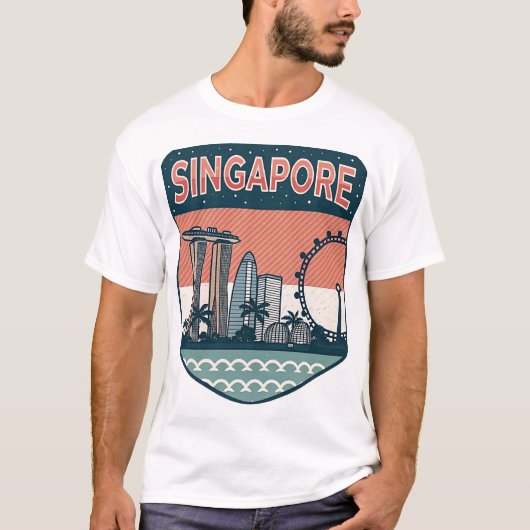 SINGAPORE T-SHIRT (Voorkant)