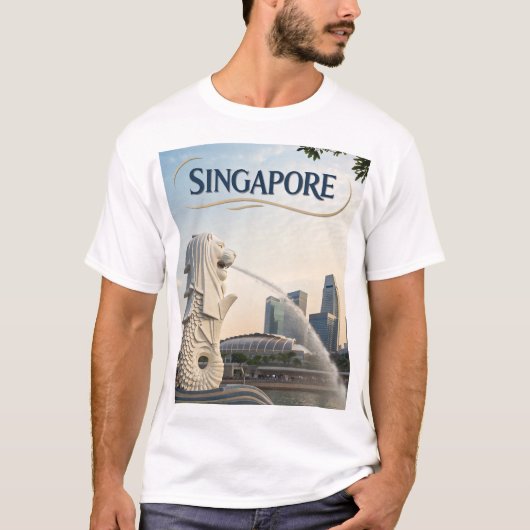 SINGAPORE T-SHIRT (Voorkant)