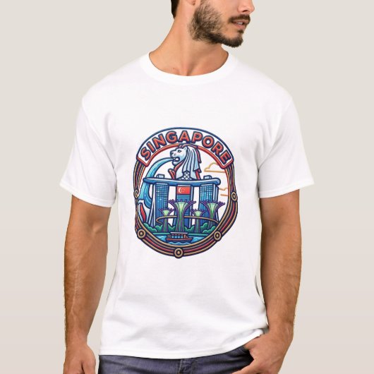 SINGAPORE T-SHIRT (Voorkant)