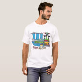 Singapore T-shirt (Voorkant volledig)