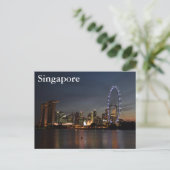  Singapore Tourism Travel Toevoegen Briefkaart (Staand voorkant)