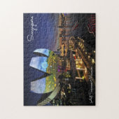 Singapore Travel Jigzaag Puzzle: Kunstwetenschapsm Legpuzzel (Verticaal)