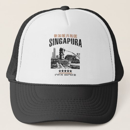 Singapore Trucker Pet (Voorkant)