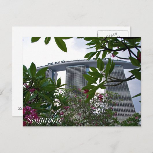 Singapore tuinen briefkaart (Voorkant / Achterkant)