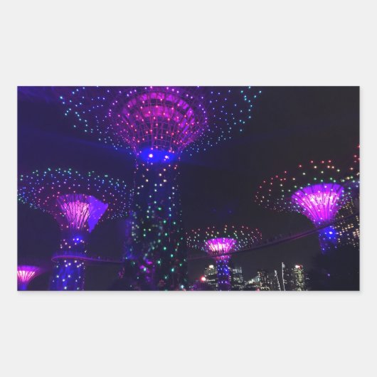 Singapore tuinen van de baai #4 Stickers (Voorkant)