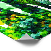 Singapore tuinen van de baai - Canvas Art afdrukke Poster (Hoek)