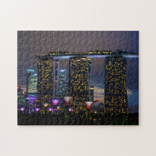 Singapore tuinen van de baai legpuzzel (Horizontaal)