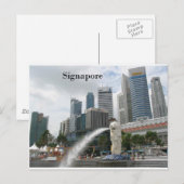 singapore (van St.K.) Briefkaart (Voorkant / Achterkant)