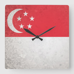 Singapore Vierkante Klok