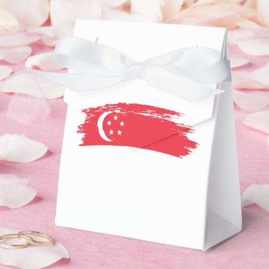 Singapore vlag bedankdoosjes (Huwelijk)