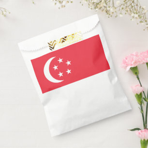 Singapore vlag bedankzakje