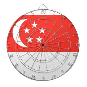 Singapore-vlag Dartbord