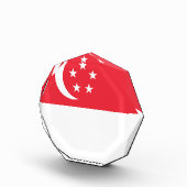 Singapore vlag fotoblokken (Rechts)