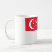 Singapore-vlag Koffiemok (Links)