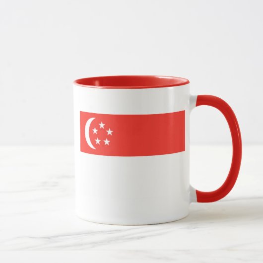Singapore-vlag Mok (Rechts)