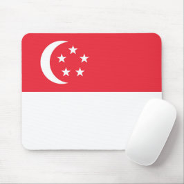 Singapore vlag muismat