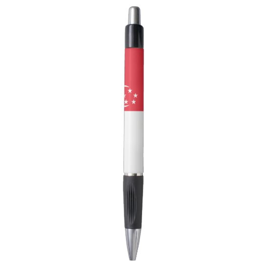 Singapore-vlag Pen (Voorkant Verticaal)
