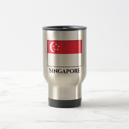 Singapore-vlag Reisbeker (Center)