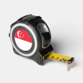 Singapore vlag rolmaat (Hoek)