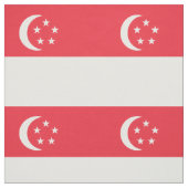Singapore vlag stof (Swatch)