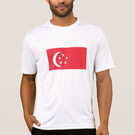 Singapore vlag t-shirt