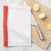 Singapore-vlag Theedoek (Quarter Fold)