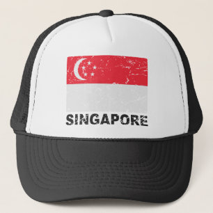 Singapore  vlag trucker pet