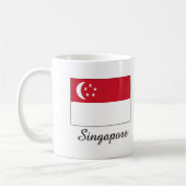 Singapore-vlaggenontwerp Koffiemok (Links)