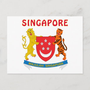 SINGAPORE-wapenstilstand Briefkaart