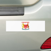 SINGAPORE-wapenstilstand Bumpersticker (Op auto)