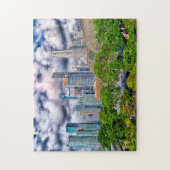 Singapore Wolkenkrabbers . Legpuzzel (Verticaal)