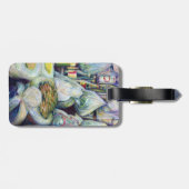 Singapore's zongedroogde aroma's bagagelabel (Achterkant horizontaal)