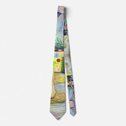 Singapore's zongedroogde aroma's stropdas (Voorkant)