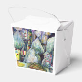 Singapore's zonnegedroogde aroma's bedankdoosjes (Achterkant)