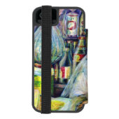 Singapore's zonnegedroogde aroma's incipio iPhone portemonnee hoesje (Agenda Achterkant)